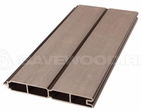 Заборный профиль из ДПК Savewood SW Agger матовый терракот купить в Новочебоксарске