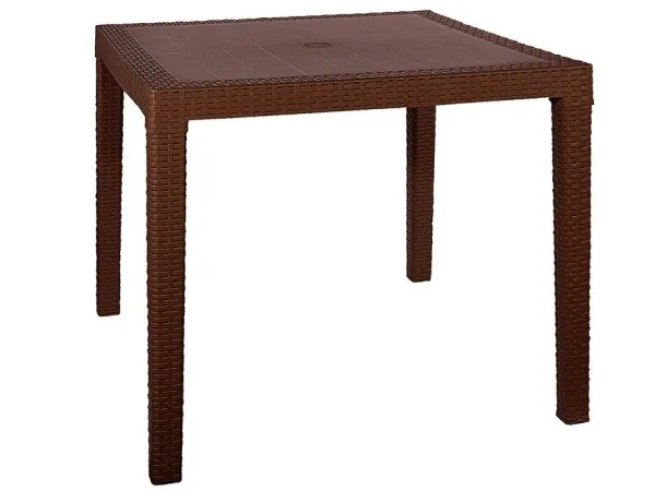 Стол квадратный FIJI Quatro Table Коричневый купить в Новочебоксарске