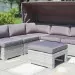 Диван-Трансформер AFINA плетеный из иск. ротанга AFM-320G Grey купить в Новочебоксарске