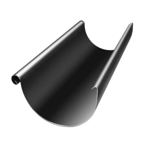 Водосток Grand Line 125x90 – Желоб 3м RAL 9005 купить в Новочебоксарске