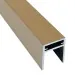 П-профиль Алюминиевый EasyDecking 35x25 Дуб купить в Новочебоксарске