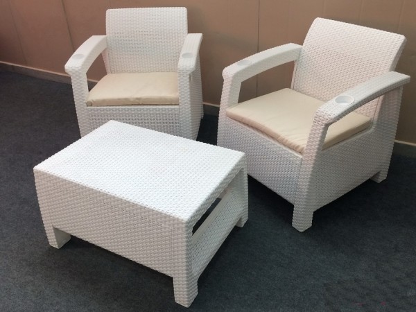 Комплект Yalta Balcony Set белый купить в Новочебоксарске