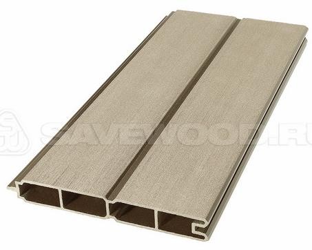 Заборный профиль из ДПК Savewood SW Agger матовый тик купить в Новочебоксарске