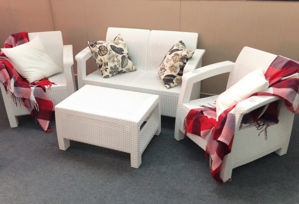 Комплект Yalta Terrace Set белый купить в Новочебоксарске