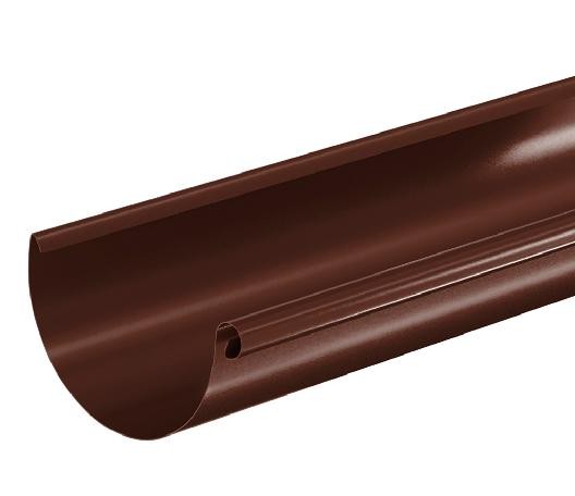 Водосток Aquasistem, система 150/100 - Водосточный желоб 3.00м RAL 8017 Коричневый купить в Новочебоксарске