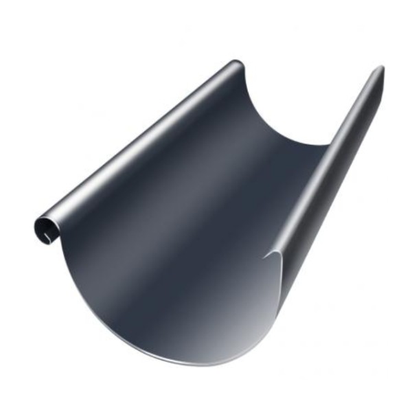 Водосток Grand Line 125x90 – Желоб 3м RAL 7024 купить в Новочебоксарске