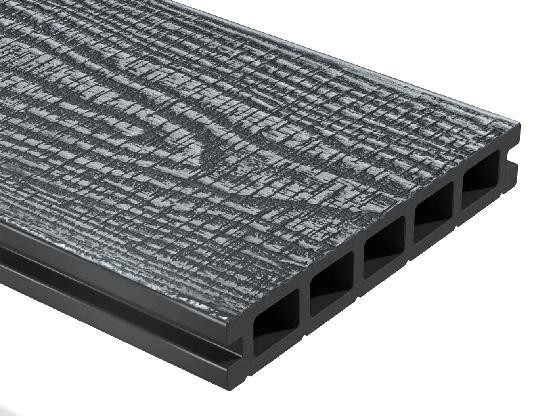 Террасная доска из ДПК WOODVEX Expert Antique Stone Gray купить в Новочебоксарске