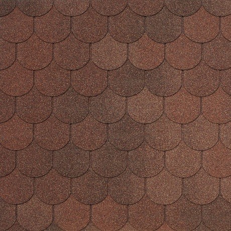 Гибкая черепица Tegola ASSISI terracotta 420 купить в Новочебоксарске