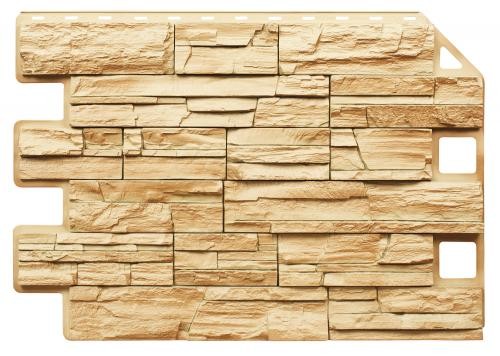 Фасадная панель Royal Stone, Камень Скалистый, Буффало купить в Новочебоксарске