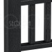 Комплект крышка/юбка для столба SEQUOIA BLACK купить в Новочебоксарске