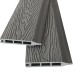Заборная панель шип-паз EasyDecking Wood-Х 146х20 Серый купить в Новочебоксарске