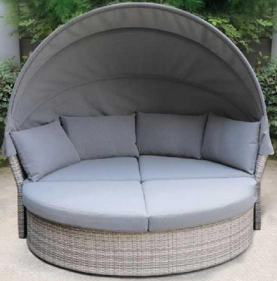 Диван-Трансформер AFINA плетеный из иск. ротанга AFM-325G Grey купить в Новочебоксарске