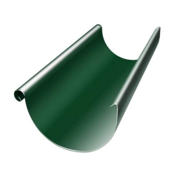 Водосток Grand Line 125x90 – Желоб 3м RAL 6005 купить в Новочебоксарске