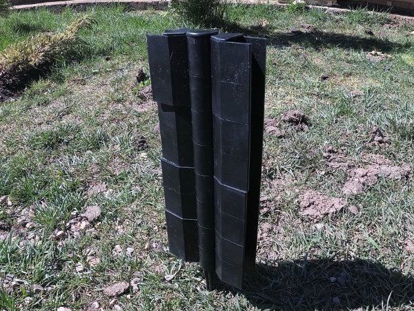 Угловой элемент поворотный, пластиковый от 60° до 300° для доски 300х30 мм из ДПК чёрный Holzhof купить в Новочебоксарске