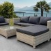 Комплект мебели AFINA плетеной из иск. ротанга YR821G Grey/Grey купить в Новочебоксарске
