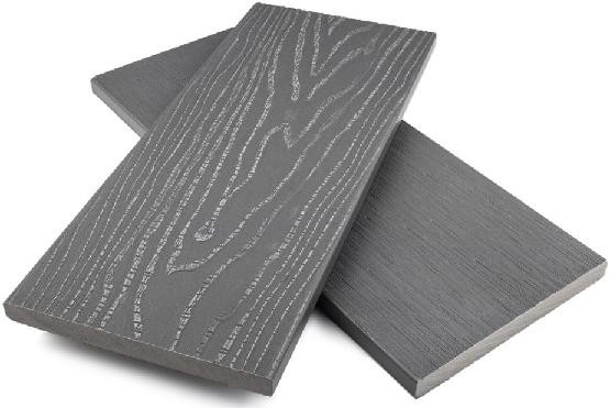 Заборная доска ДПК полнотелая NanoWood Серый купить в Новочебоксарске
