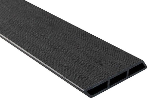 Доска Ромбус 3D ДПК Outdoor STORM BLACK черная купить в Новочебоксарске