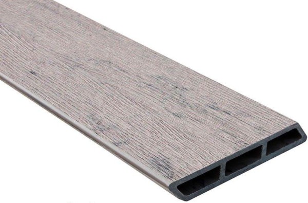 Доска Ромбус 3D ДПК Outdoor STORM GREY серая микс купить в Новочебоксарске