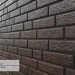 Фасадная панель Ю-Пласт Стоун Хаус Кирпич Коричневый купить в Новочебоксарске