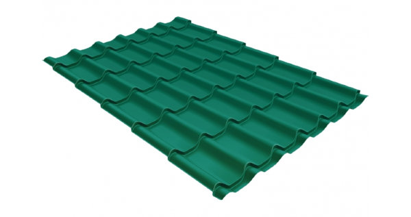 Металлочерепица классик 0,5 Satin RAL 5021 купить в Новочебоксарске