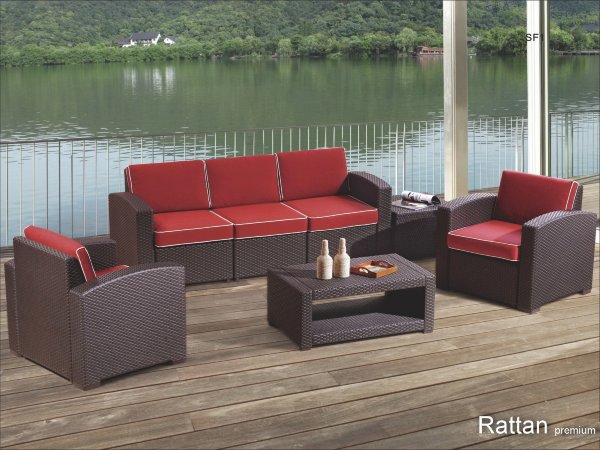 Уличные диваны и кресла коллекции Rattan Premium 5  купить в Новочебоксарске
