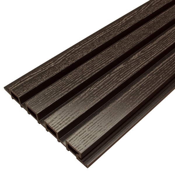 Фасадная доска из ДПК Faynag Wood Рейка Венге купить в Новочебоксарске