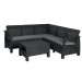 Угловой диван  Yalta Corner Set (столик в комплект не входит) купить в Новочебоксарске