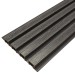 Фасадная доска из ДПК Faynag Wood Рейка Мокрый Асфальт купить в Новочебоксарске