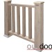 Ограждение из ДПК Outdoor Классик 3D STORM серый микс купить в Новочебоксарске