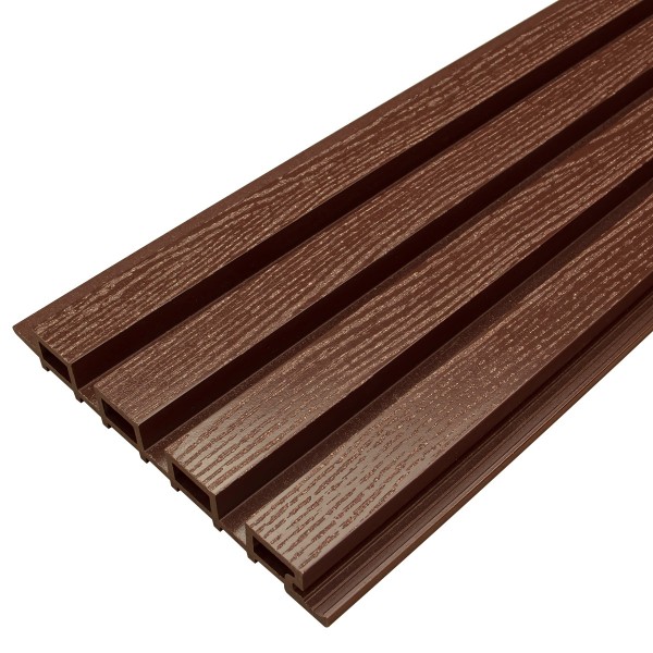 Фасадная доска из ДПК Faynag Wood Рейка Шоколад купить в Новочебоксарске