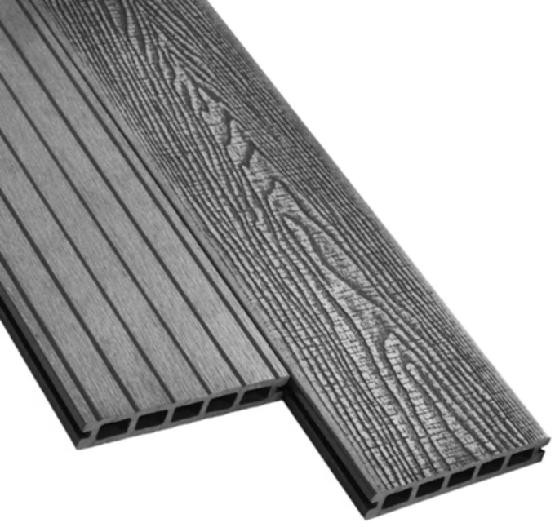 Террасная доска ДПК Deckart Аntique Графит купить в Новочебоксарске