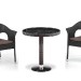 Комплект плетеной мебели AFINA из иск. ротанга T601/Y79A-W53 Brown 2Pcs купить в Новочебоксарске