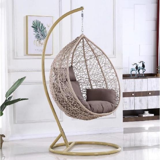 Кресло Подвесное из искусственного ротанга AFM-169A-LB Beige купить в Новочебоксарске