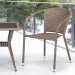 Комплект плетеной мебели AFINA из иск. ротанга T25B/Y137C-W56 Light Brown 2Pcs купить в Новочебоксарске