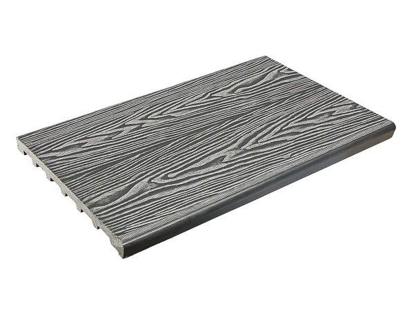 Ступень полнотелая из ДПК Deckart Step 3D Серый купить в Новочебоксарске