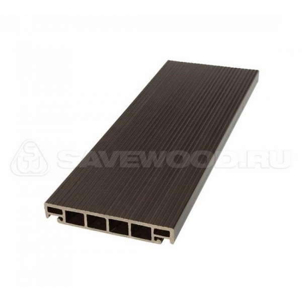 Террасная доска из ДПК SW-Salix «SaveWood» темно-коричневый купить в Новочебоксарске