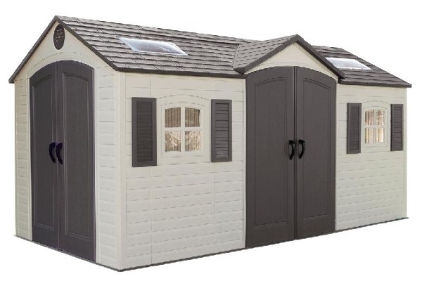 Сарай пластиковый LifeTime 15x8 DD купить в Новочебоксарске