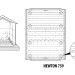 Сарай пластиковый Newton 759 купить в Новочебоксарске
