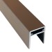 П-профиль Алюминиевый EasyDecking 35x25 Венге купить в Новочебоксарске