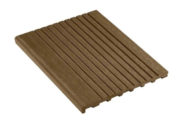 Ступень полнотелая из ДПК Deckart Step Орех купить в Новочебоксарске