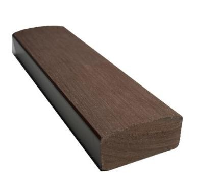 Лавочный брус Ecodecking Некст полнотелый брашированный 70х35 шоколад купить в Новочебоксарске