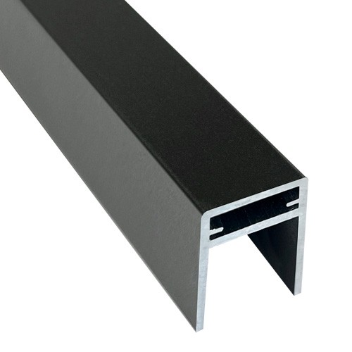П-профиль Алюминиевый EasyDecking 35x25 Черное дерево купить в Новочебоксарске