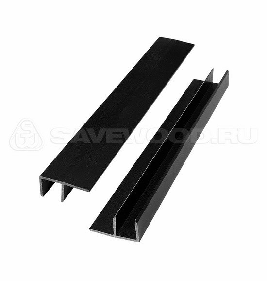F-профиль ДПК Savewood – Чёрный купить в Новочебоксарске