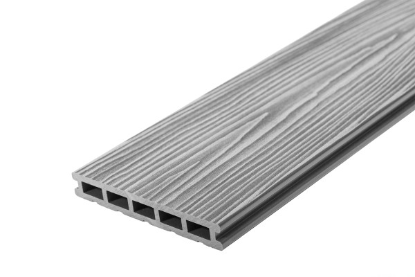 Террасная доска из ДПК RusDecking Unodeck Mogano - Серый купить в Новочебоксарске