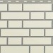 Фасадная панель Альта-Профиль, Кирпич Клинкерный, Белый купить в Новочебоксарске