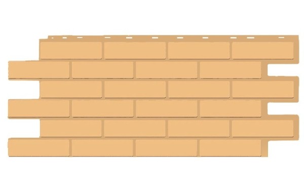 Фасадная панель T-Siding Кирпич Модерн Эко Крем купить в Новочебоксарске