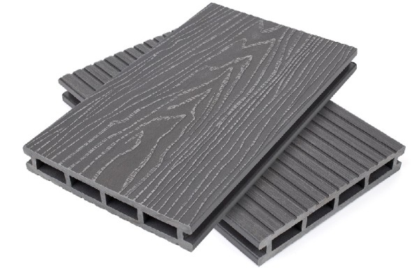 Террасная доская ДПК NanoWood Nature 3D пустотелая Серый купить в Новочебоксарске