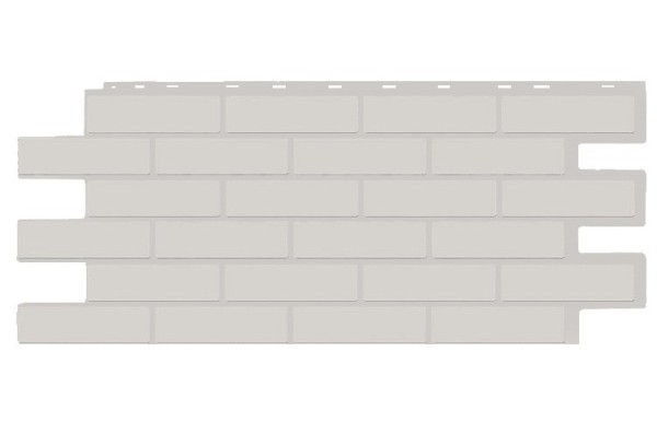 Фасадная панель T-Siding Кирпич Модерн Эко Уайт купить в Новочебоксарске